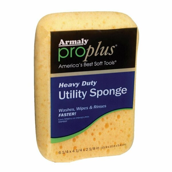 Acme Armaly ProPlus 00009 Utility Sponge, 6-1/4 in L, 4-3/4 in W, 2-1/2 in Thick, Polyester AF2L